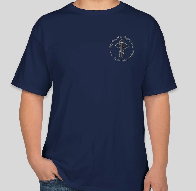Holy God, Holy Mighty T-shirt, Orthodox T-shirt