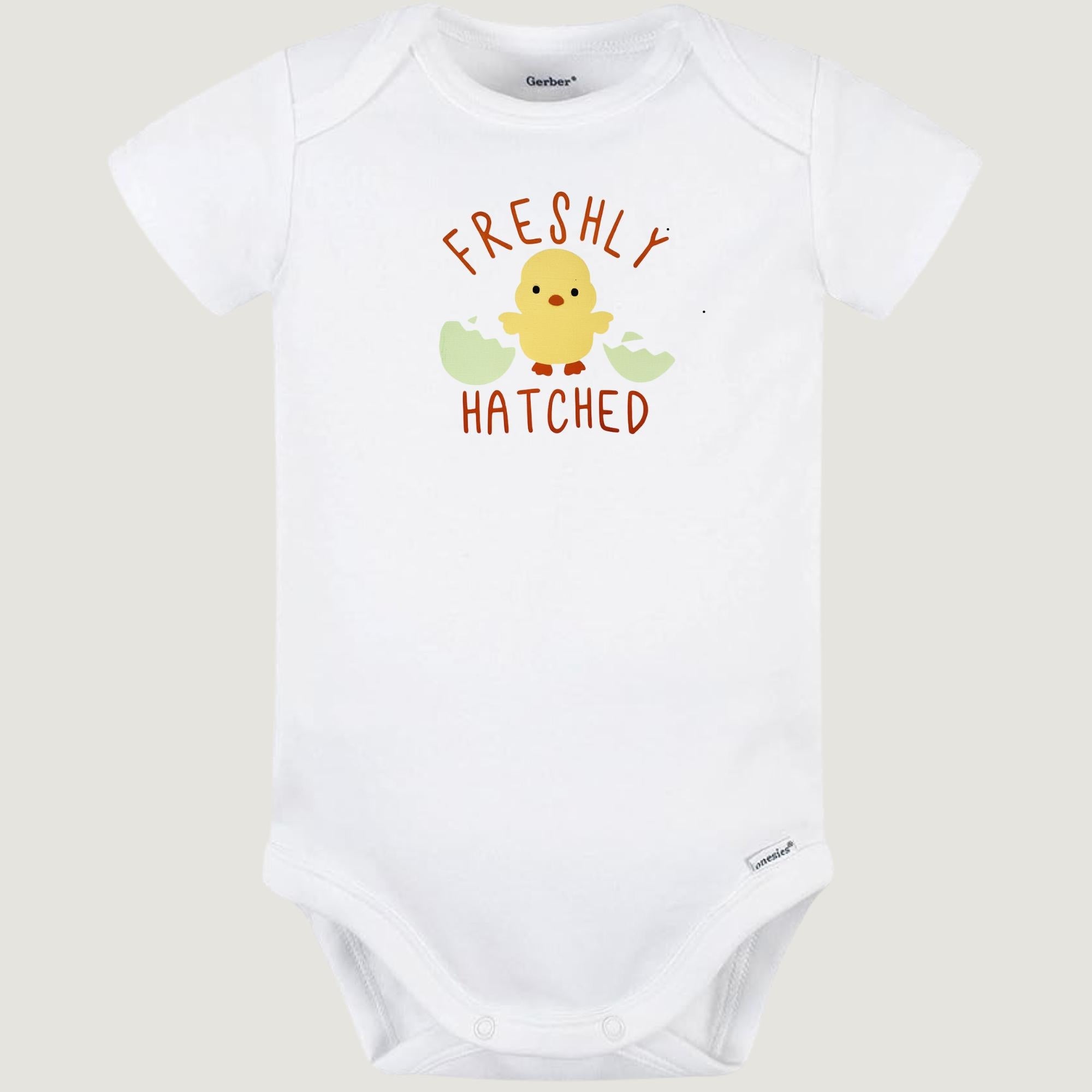 Freshly Hatched onesie, baby onesie