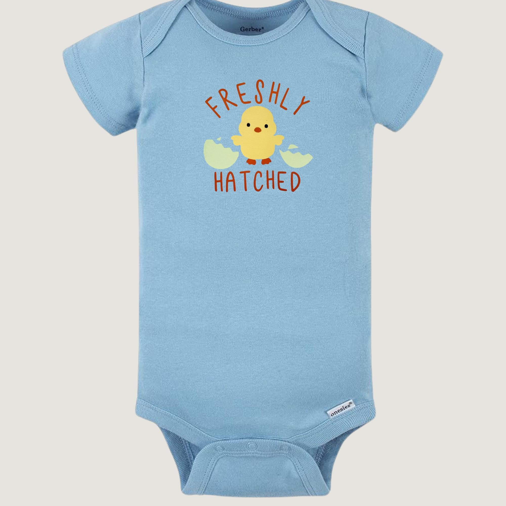 Freshly Hatched onesie, baby onesie