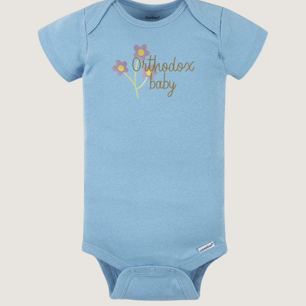 Orthodox baby onesie