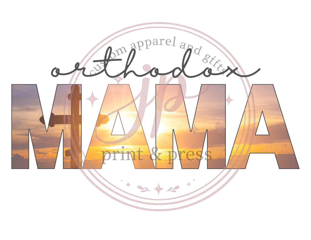Orthodox mama t-shirt, orthodox t-shirt