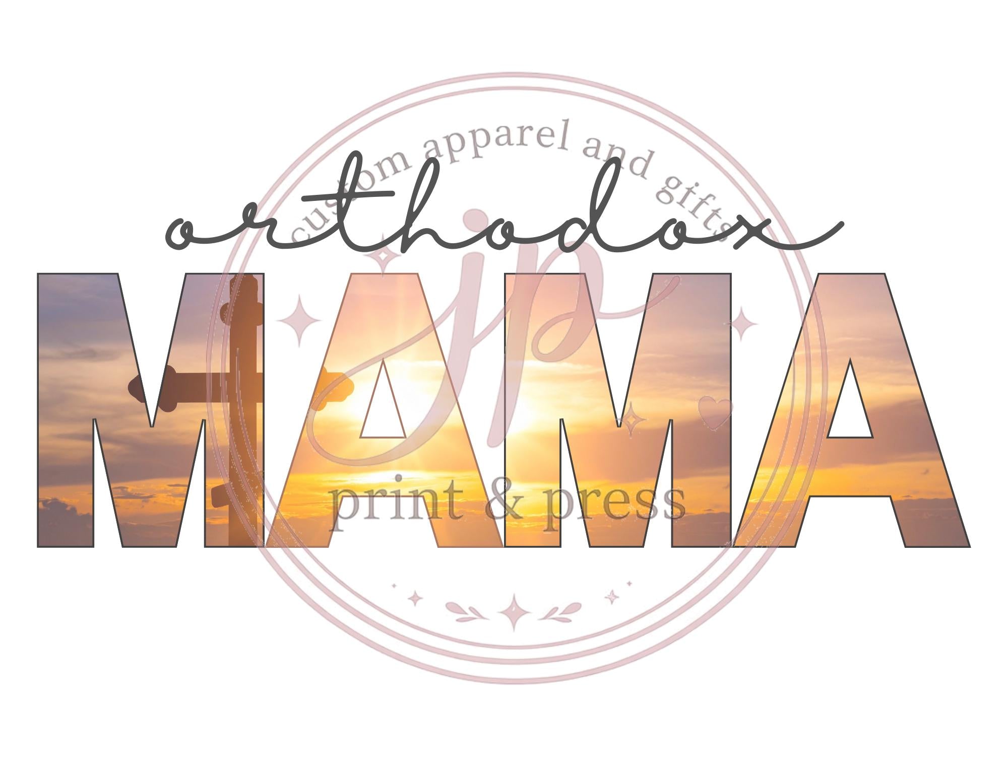 Orthodox mama t-shirt, orthodox t-shirt