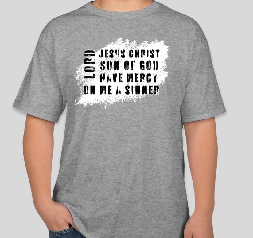 Jesus Prayer t-shirt, Orthodox t-shirt