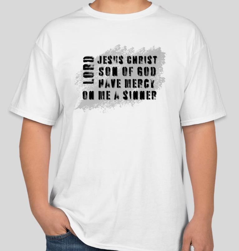 Jesus Prayer t-shirt, Orthodox t-shirt