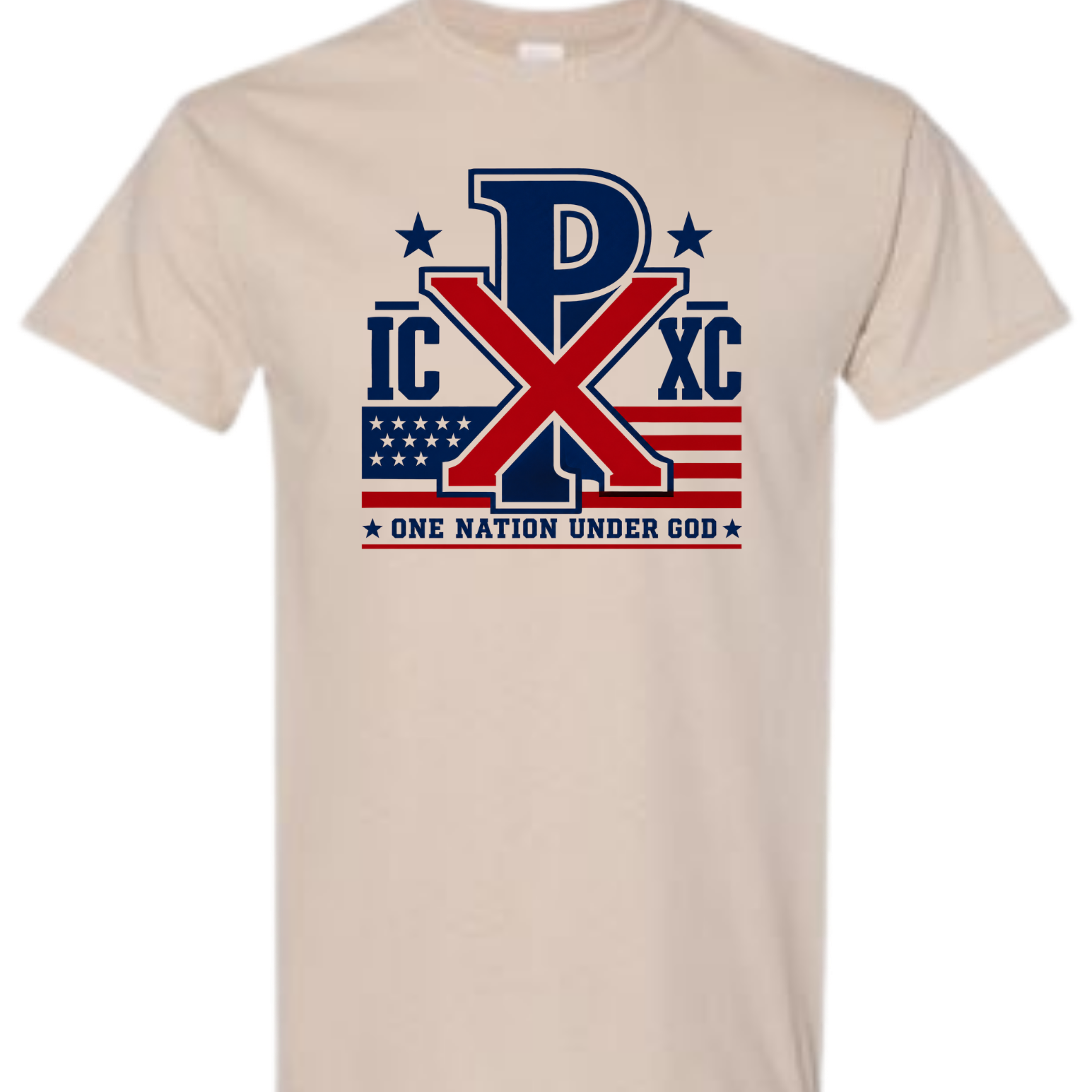 Patriotic Christogram Tee