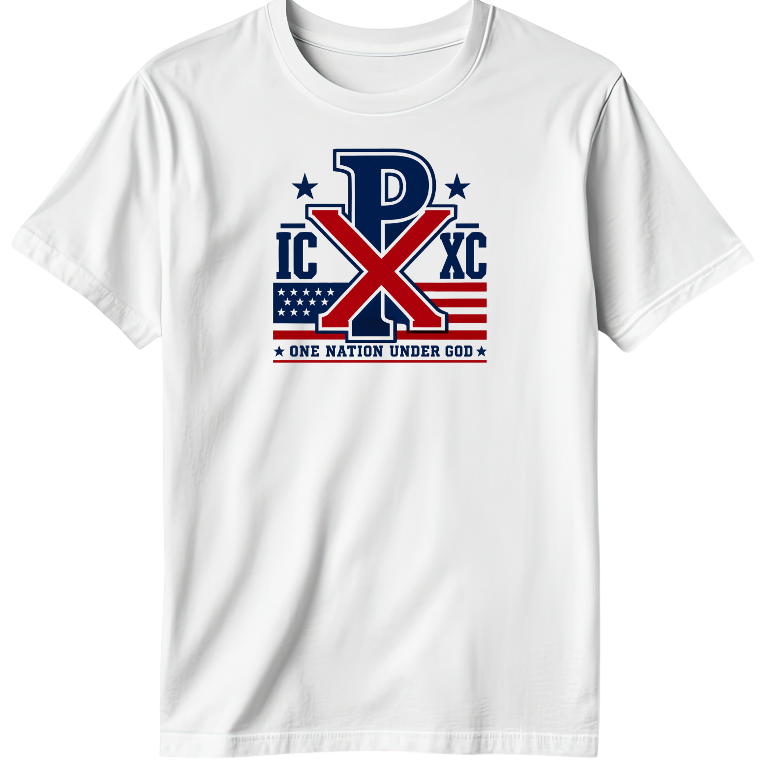 Patriotic Christogram Tee